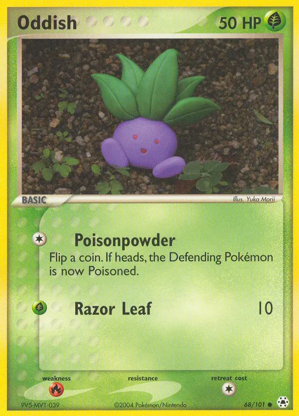 Mystherbe — EX Hidden Legends — Pokémon