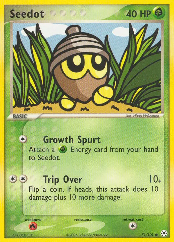 Grainipiot — EX Hidden Legends — Pokémon