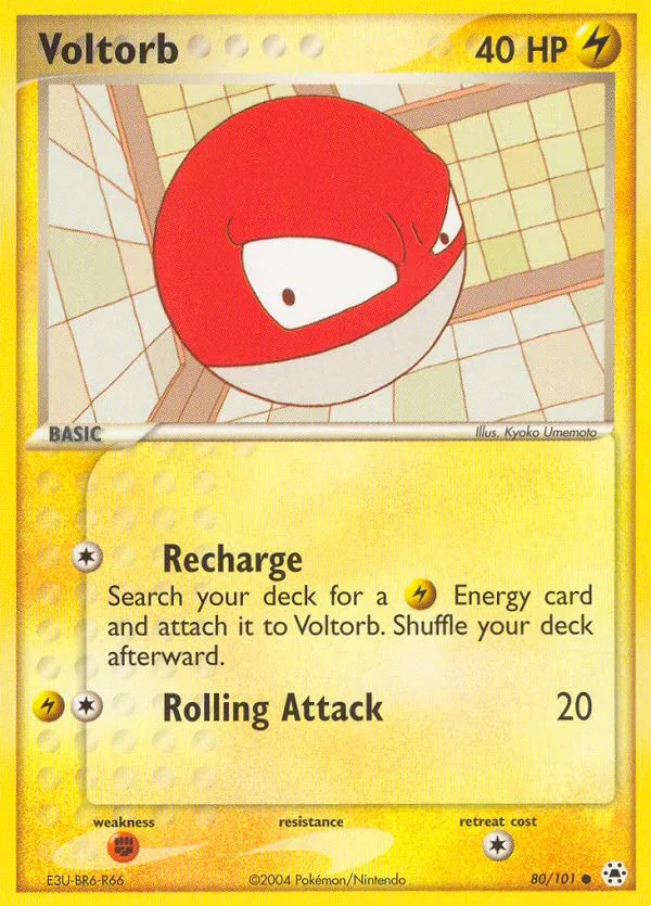 Voltorbe — EX Hidden Legends — Pokemon