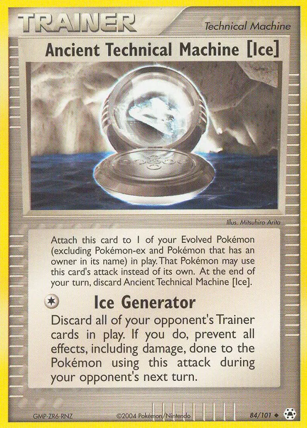 Ancient Technical Machine — EX Hidden Legends — Pokémon