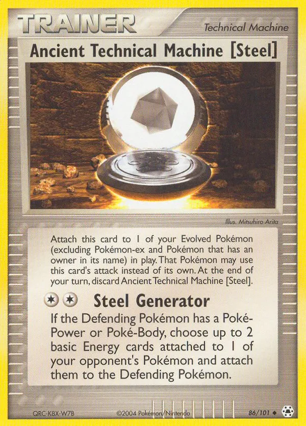 Machine Technique Ancienne — EX Hidden Legends — Pokemon