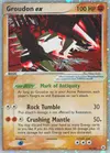 Product image for Groudon ex