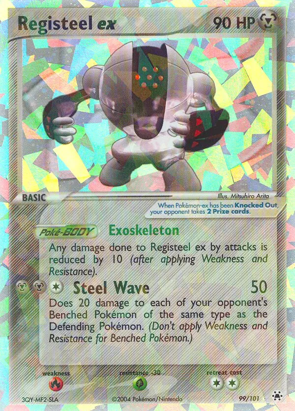 Registeel ex — EX Hidden Legends — Pokémon