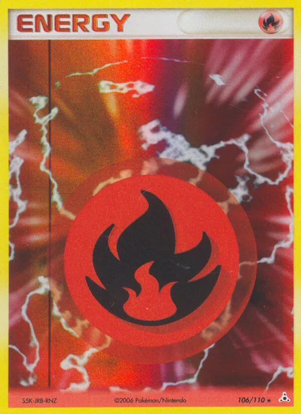Énergie Feu — EX Holon Phantoms — Pokémon