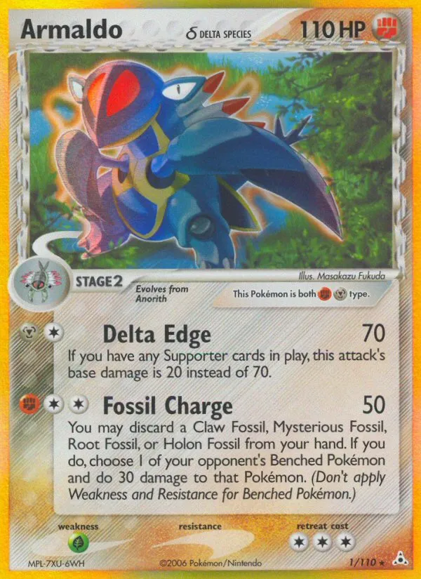 Armaldo — EX Holon Phantoms — Pokémon