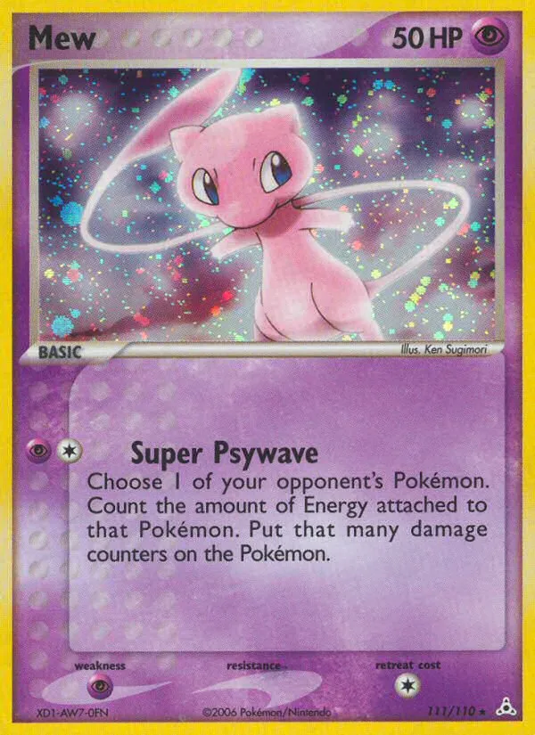 Mew — EX Holon Phantoms — Pokemon