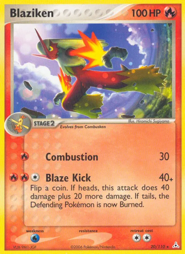 Blaziken — EX Holon Phantoms — Pokémon