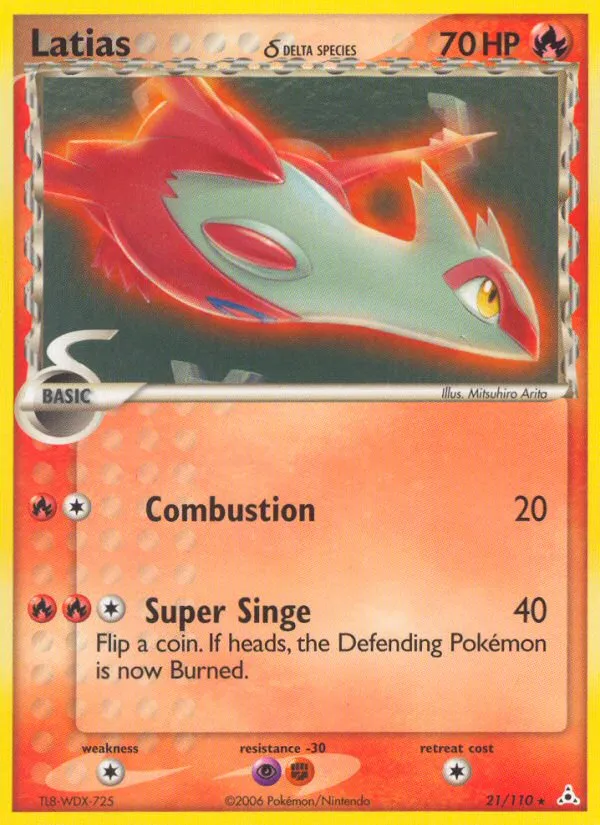 Latias — EX Holon Phantoms — Pokemon