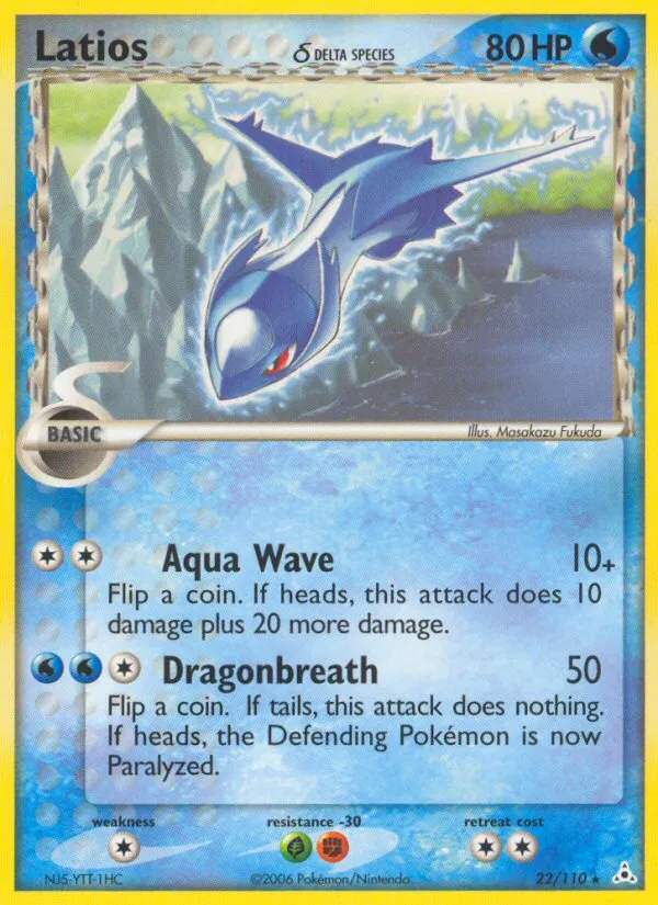 Latios — EX Holon Phantoms — Pokemon