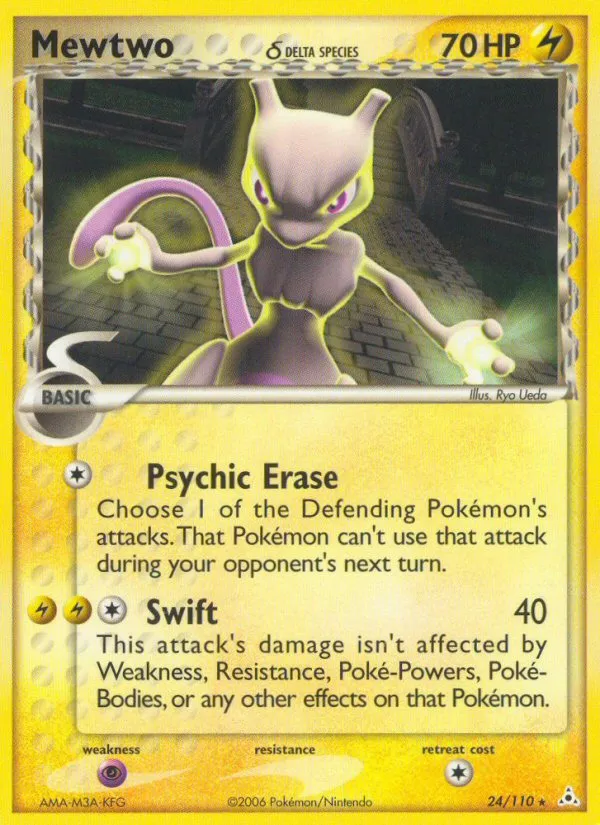 Mewtwo — EX Holon Phantoms — Pokémon