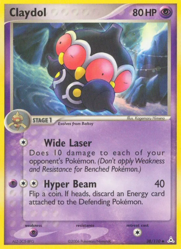 Claydol — EX Holon Phantoms — Pokemon