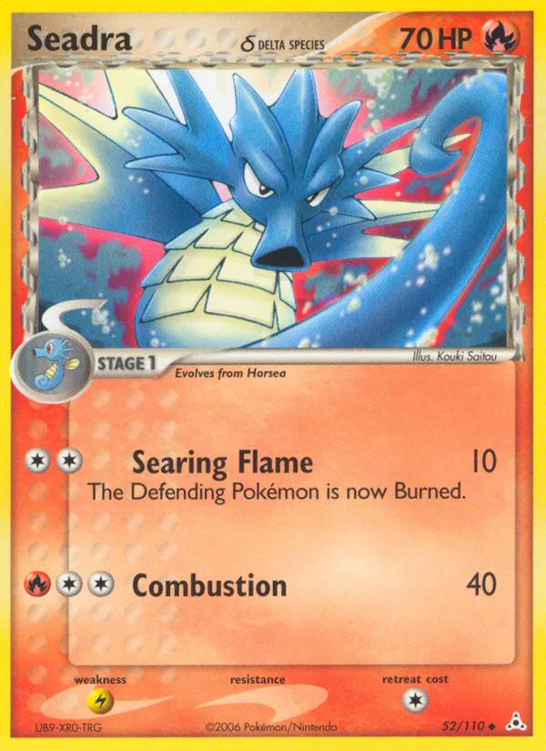 Seadra — EX Holon Phantoms — Pokemon