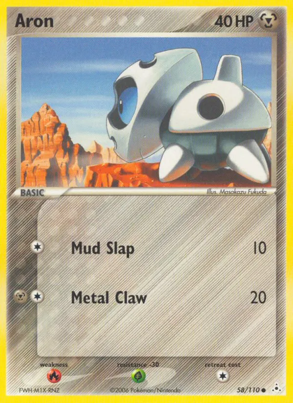 Aron — EX Holon Phantoms — Pokemon