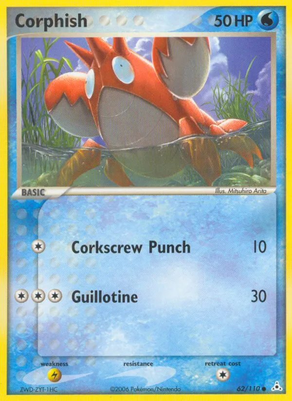 Corphish — EX Holon Phantoms — Pokemon