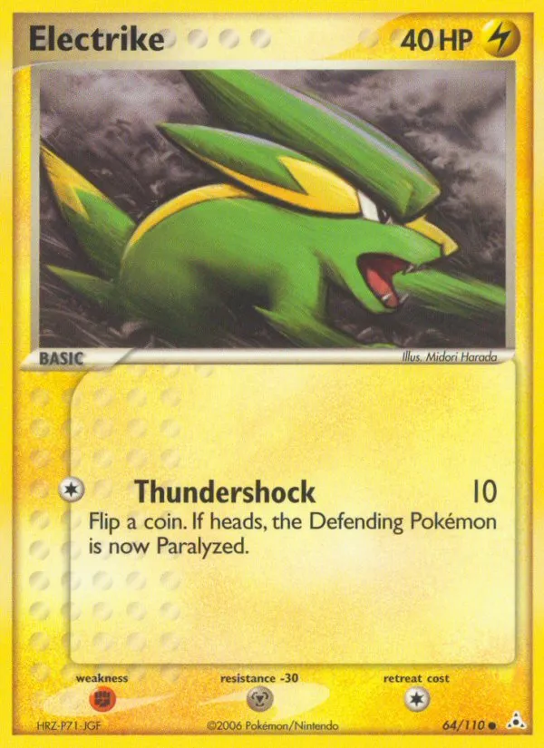 Electrike from EX Holon Phantoms - Pokemon