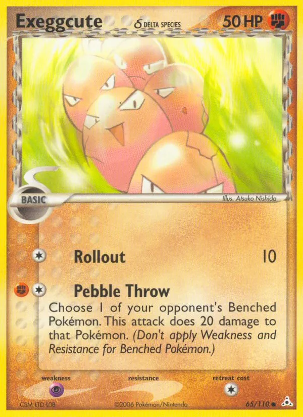 Exeggcute — EX Holon Phantoms — Pokémon