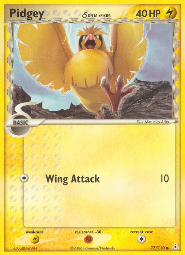 Pidgey — EX Holon Phantoms — Pokemon