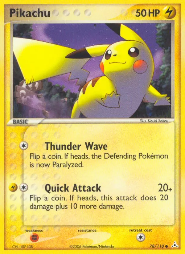 Pikachu — EX Holon Phantoms — Pokémon