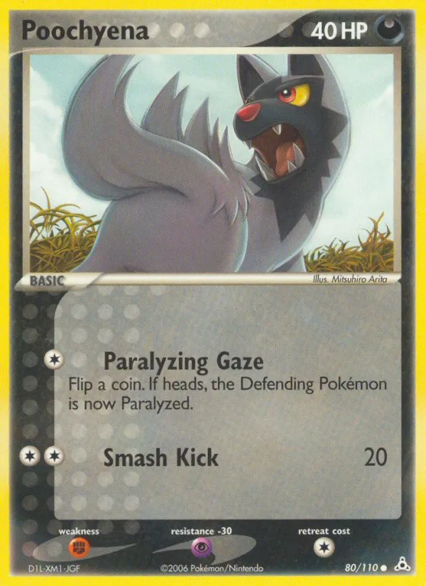 Poochyena — EX Holon Phantoms — Pokémon