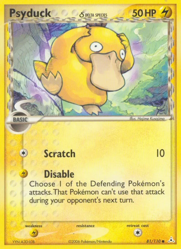 Psyduck — EX Holon Phantoms — Pokémon