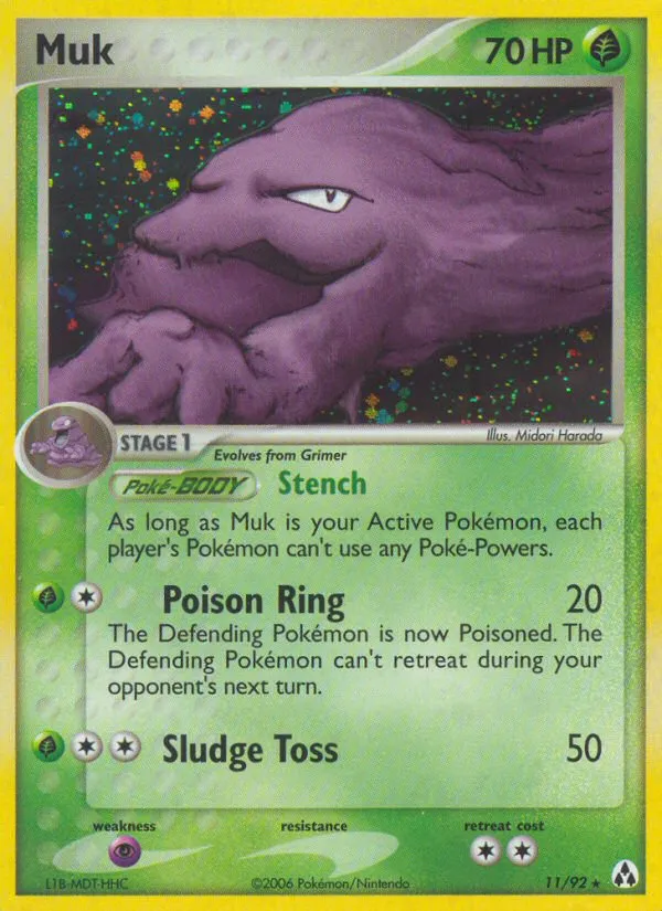 Muk — EX Legend Maker — Pokémon