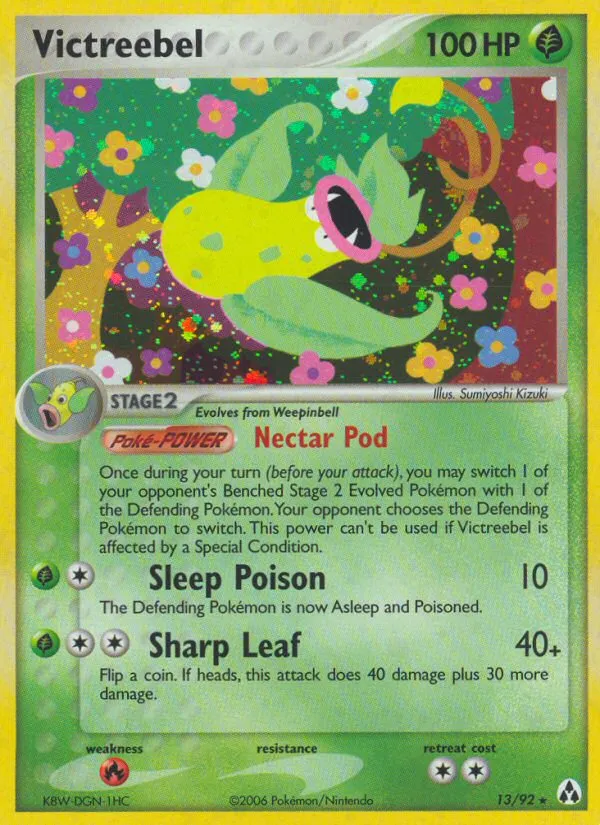 Victreebel — EX Legend Maker — Pokémon