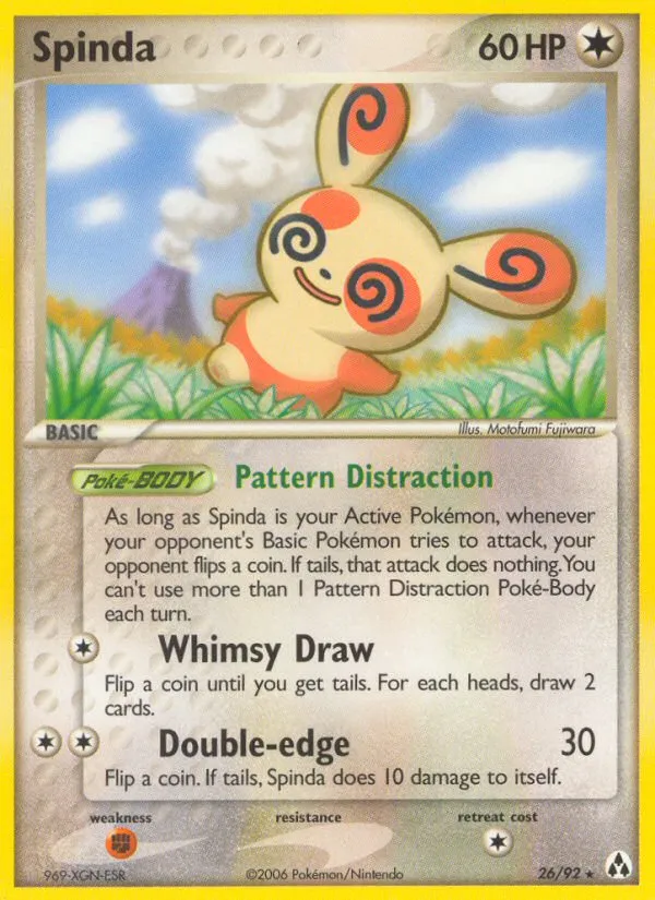 Spinda — EX Legend Maker — Pokémon