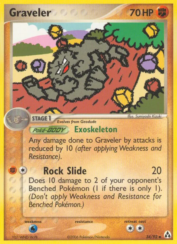 Graveler — EX Legend Maker — Pokemon