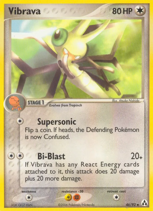 Vibrava — EX Legend Maker — Pokémon