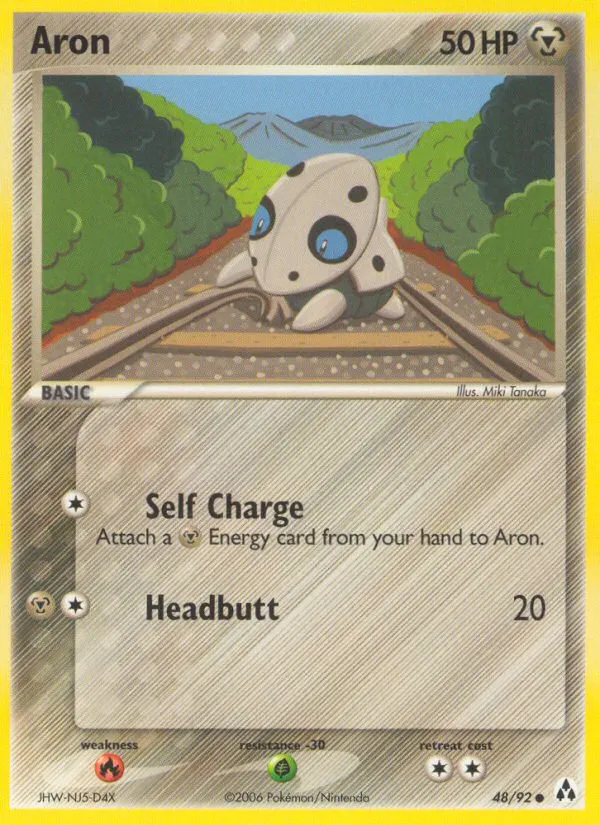 Aron — EX Legend Maker — Pokémon