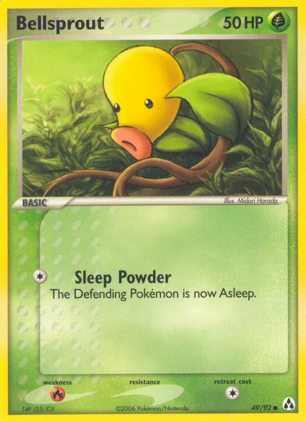 Bellsprout — EX Legend Maker — Pokémon