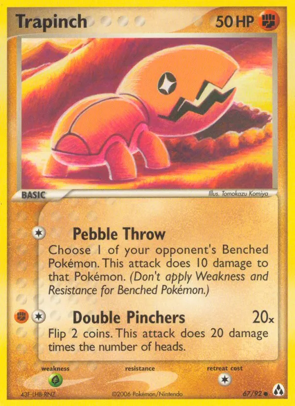 Trapinch — EX Legend Maker — Pokémon
