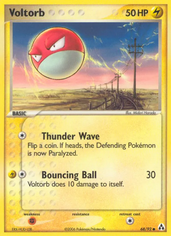 Voltorb — EX Legend Maker — Pokémon