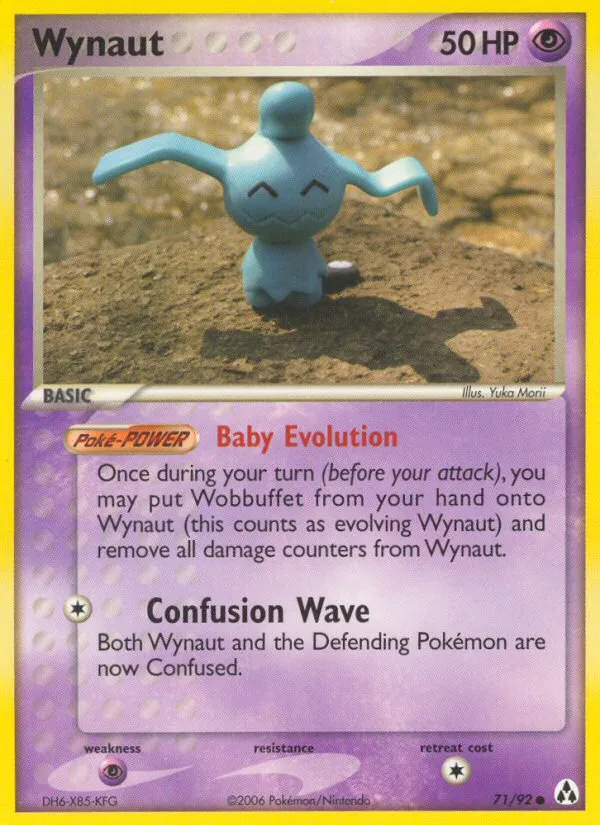 Wynaut — EX Legend Maker — Pokémon