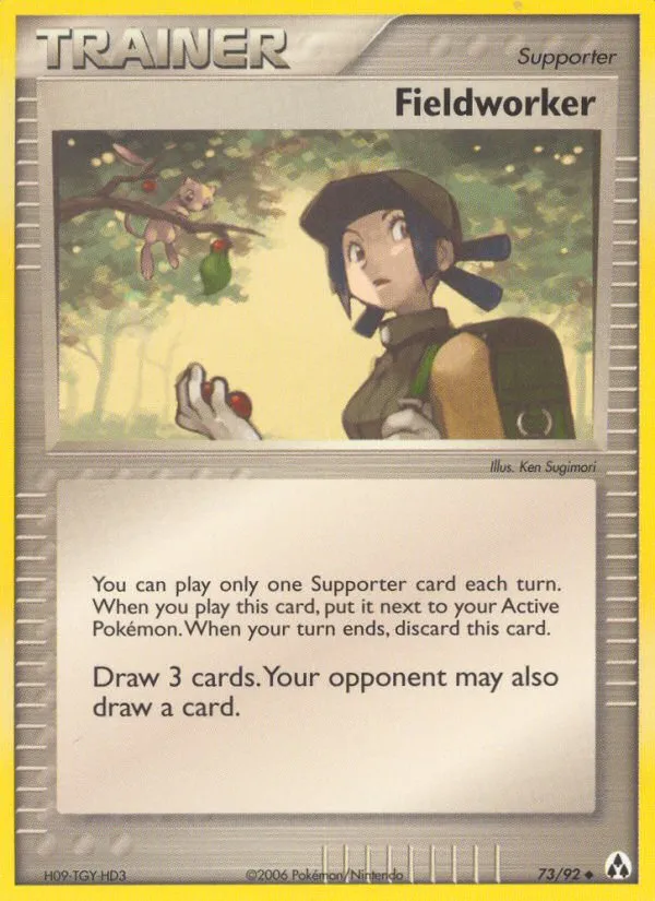 Fieldworker — EX Legend Maker — Pokémon