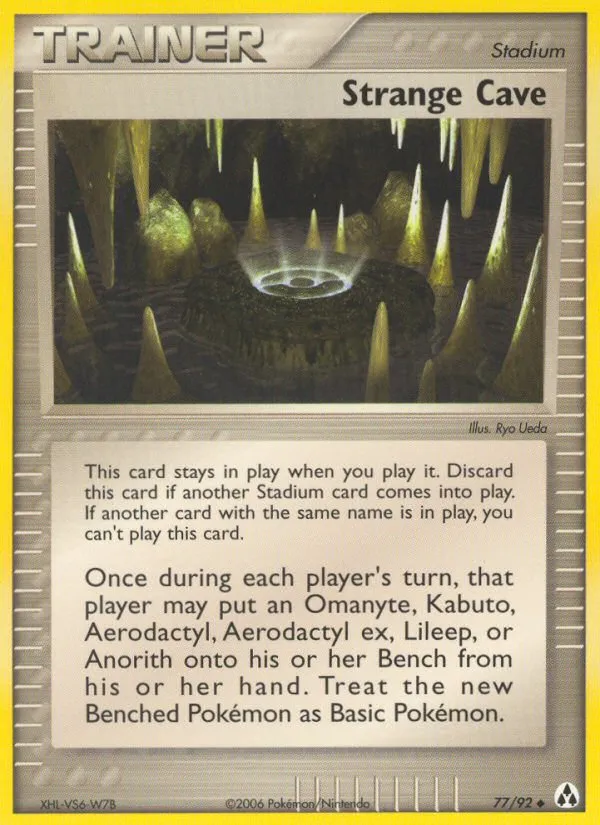 Strange Cave — EX Legend Maker — Pokémon