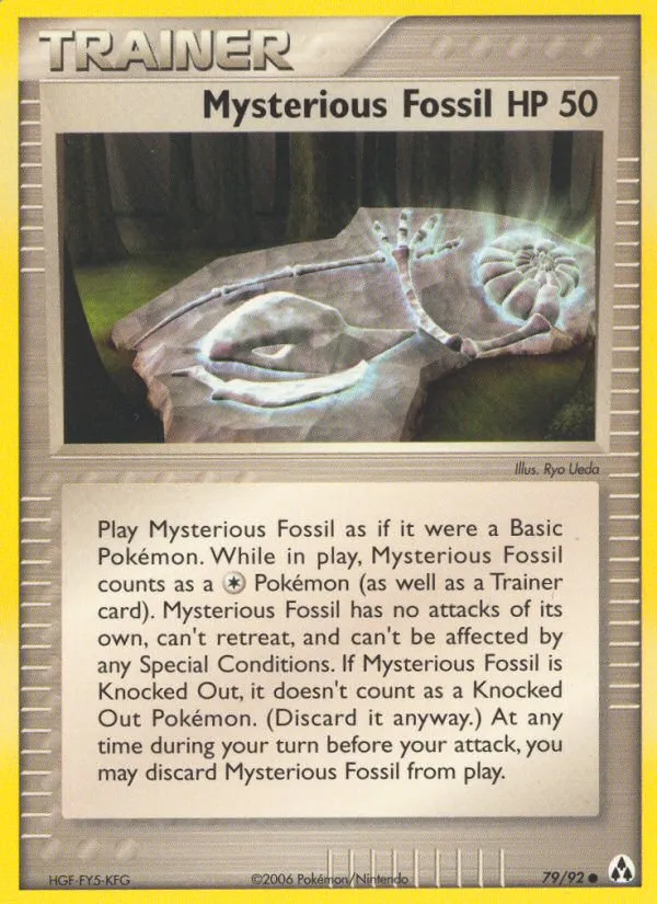 Mysterious Fossil — EX Legend Maker — Pokémon