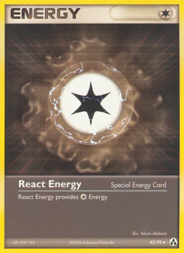 React Energy — EX Legend Maker — Pokémon