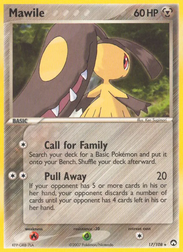Mawile — EX Power Keepers — Pokemon