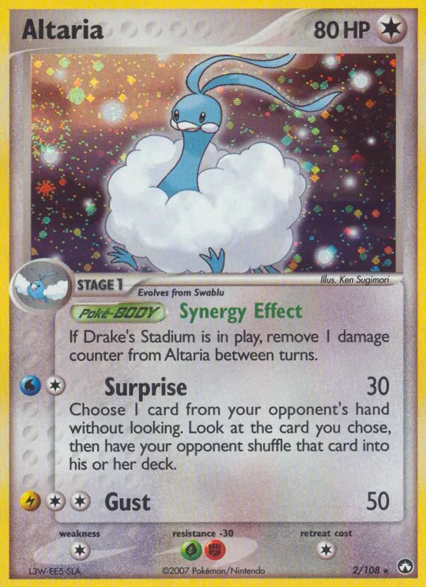 Altaria — EX Power Keepers — Pokémon
