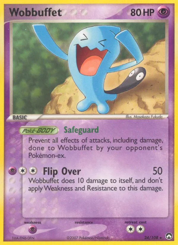 Wobbuffet — EX Power Keepers — Pokemon