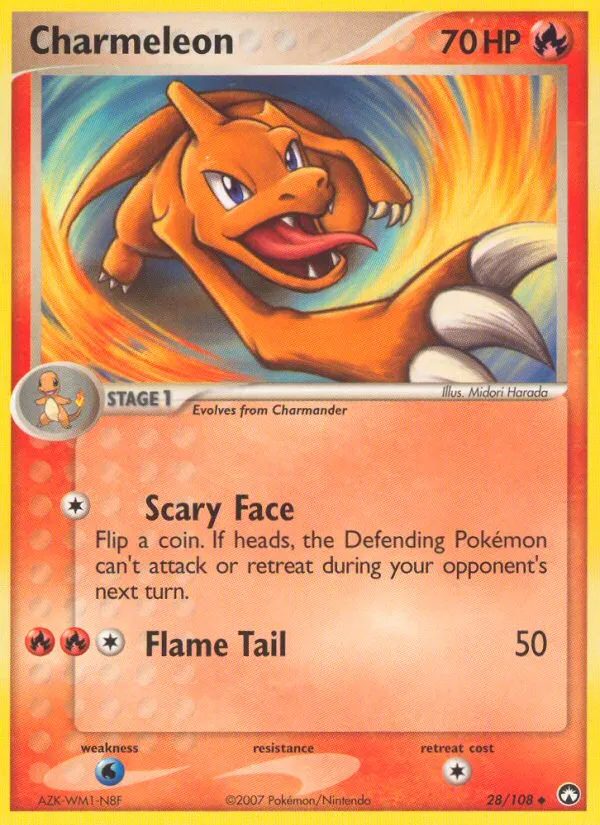 Charmeleon — EX Power Keepers — Pokemon