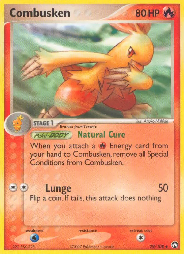 Combusken — EX Power Keepers — Pokémon
