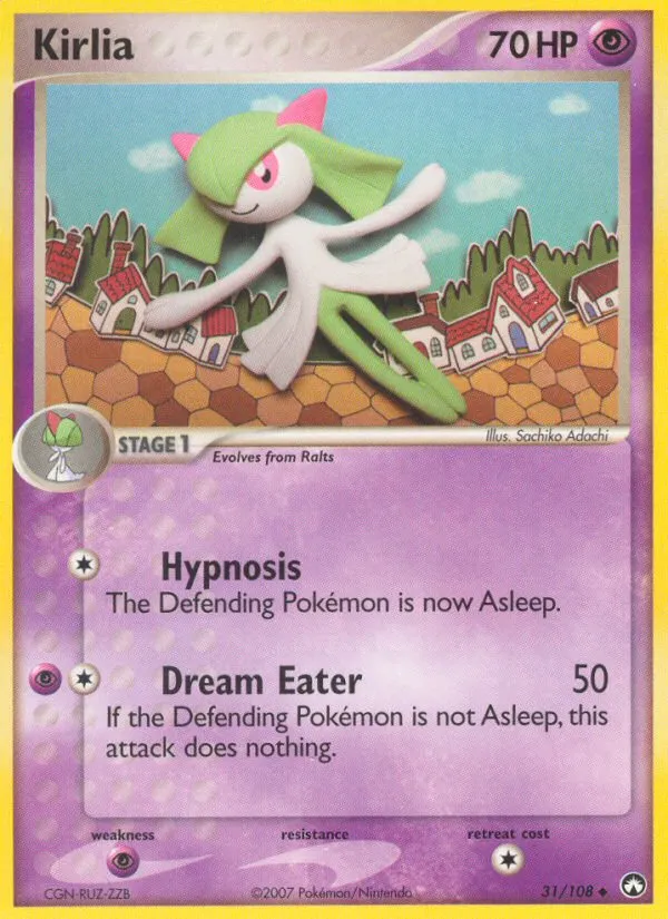 Kirlia — EX Power Keepers — Pokémon
