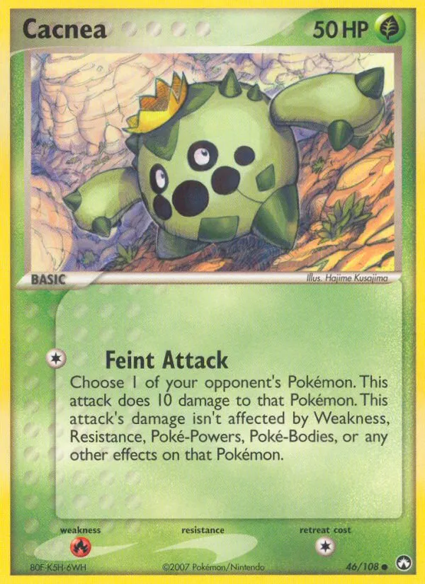 Cacnea — EX Power Keepers — Pokemon