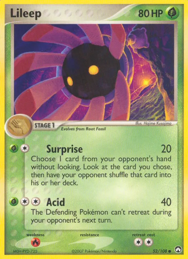 Lileep — EX Power Keepers — Pokémon