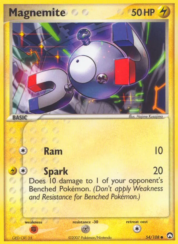 Magnemite — EX Power Keepers — Pokemon