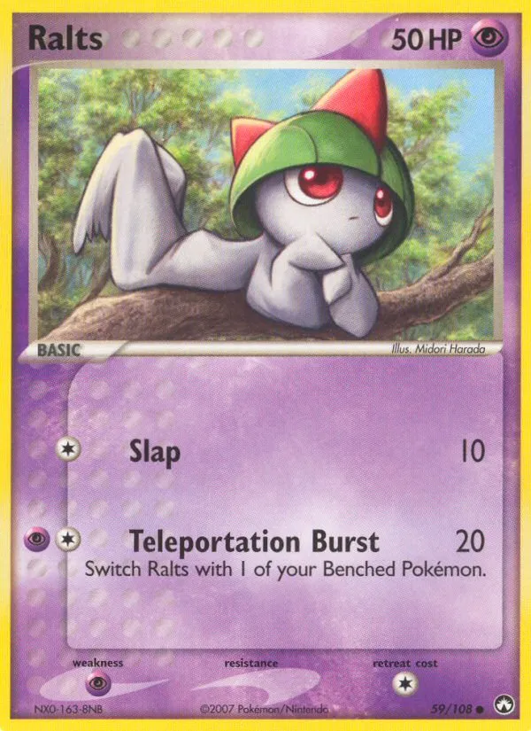 Ralts — EX Power Keepers — Pokémon