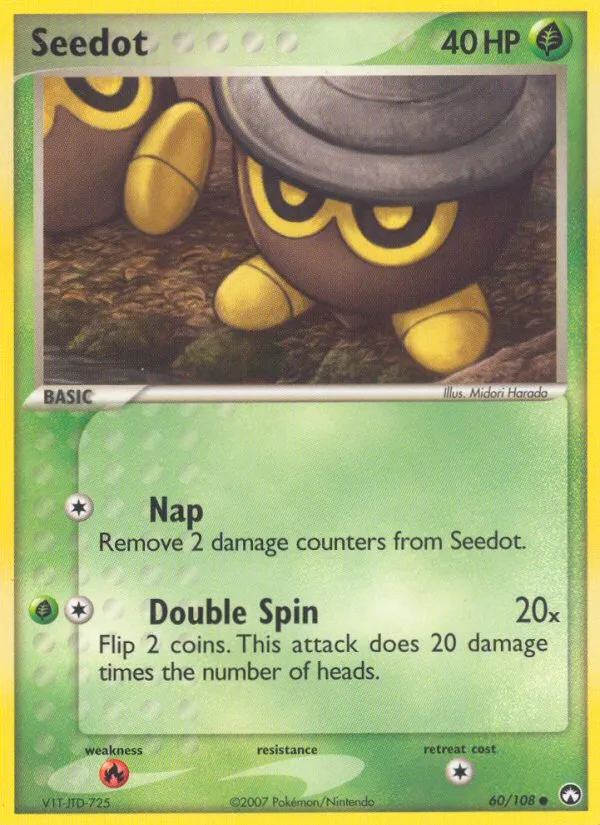 Seedot — EX Power Keepers — Pokemon