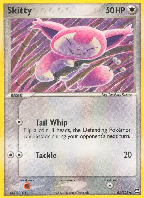 Skitty — EX Power Keepers — Pokemon